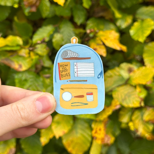 Bug Spotter Bag Sticker