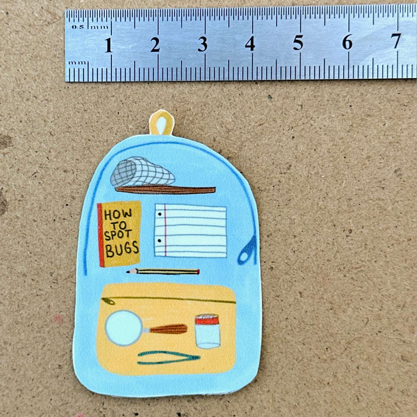 Bug Spotter Bag Sticker