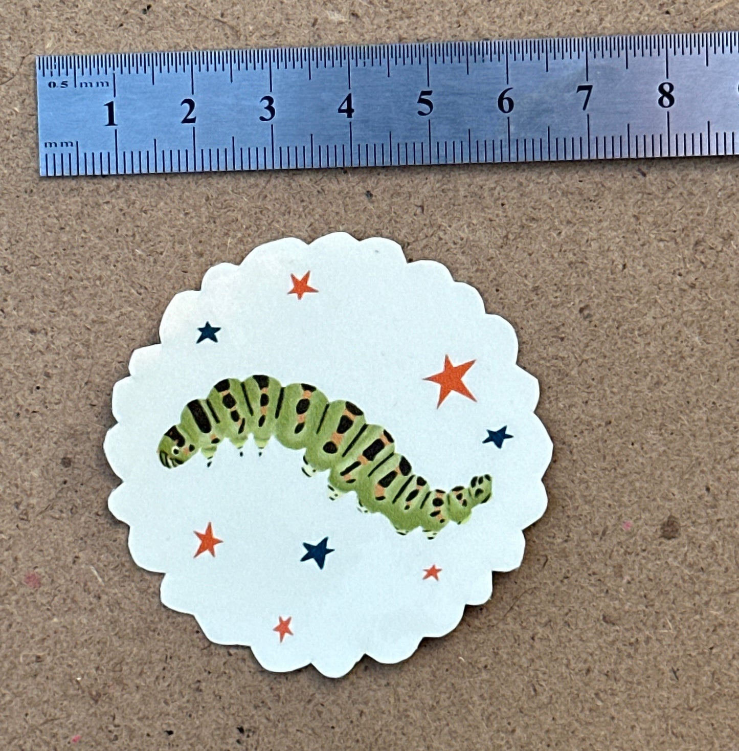 Cosy Caterpillar Sticker
