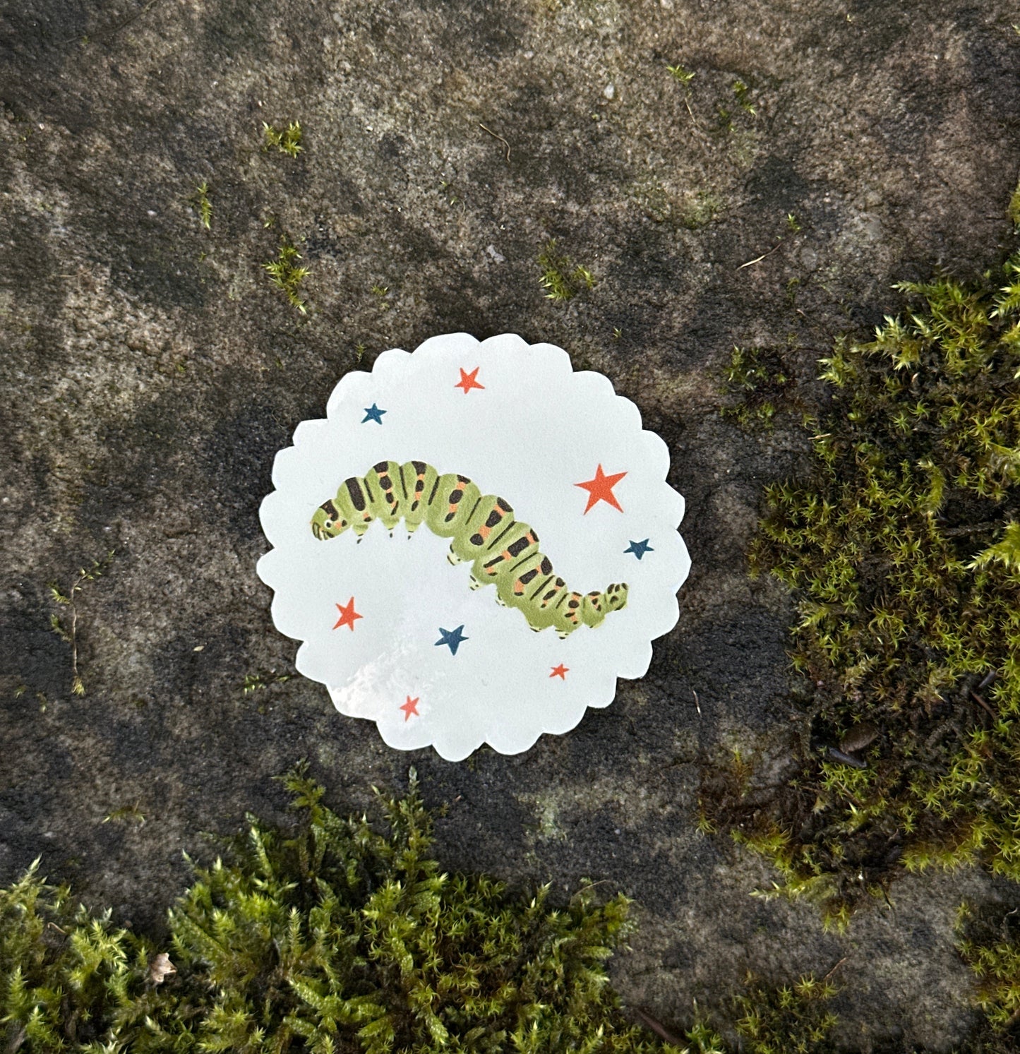 Cosy Caterpillar Sticker