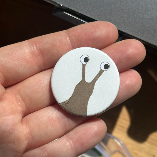 Scout the Slug Button Badge