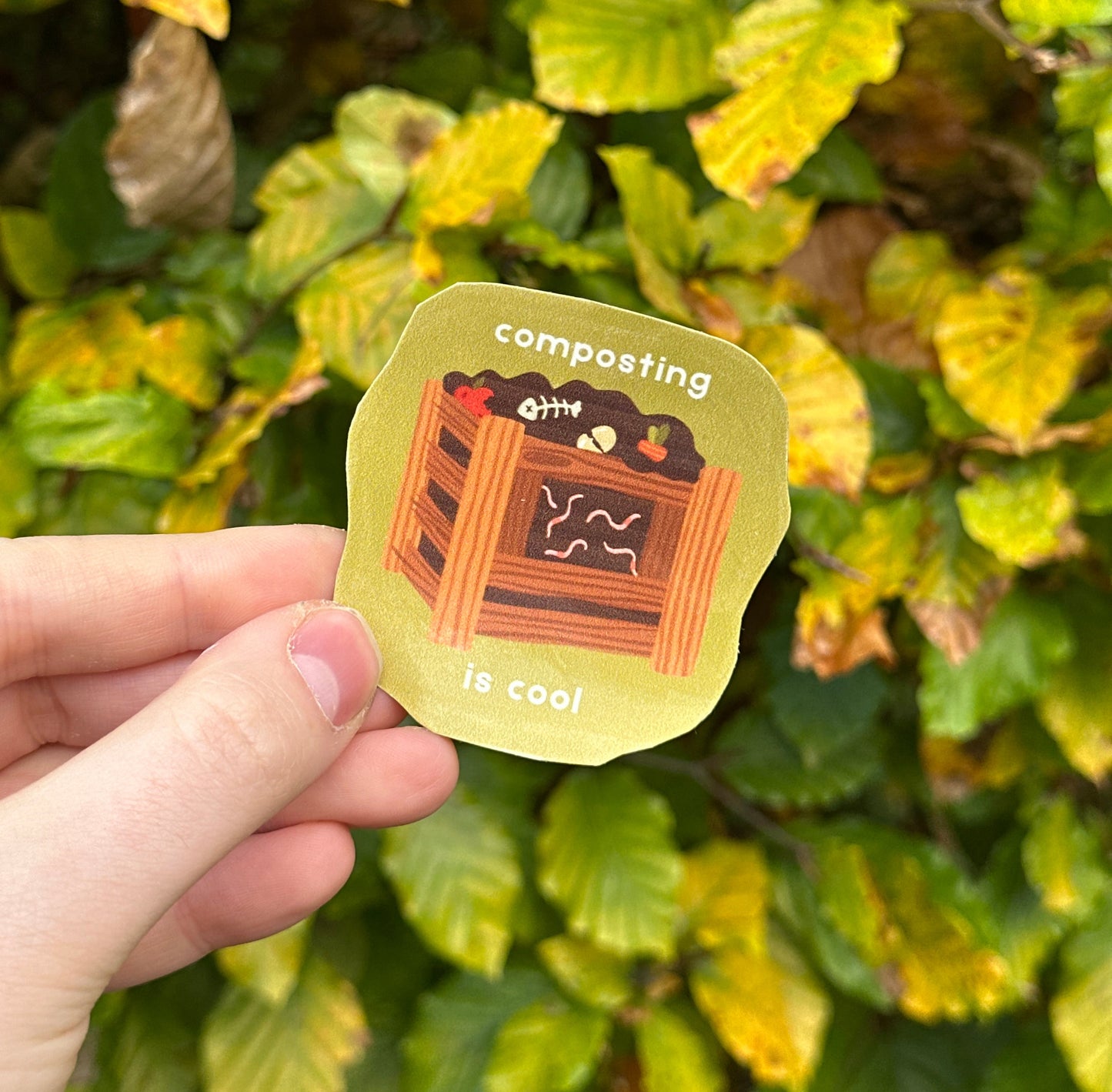 Compost is Cool Sticker Pack