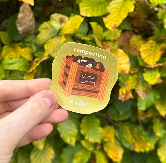 Compost is Cool Sticker Pack