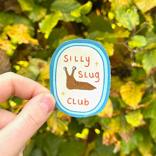 Silly Slug Club Sticker