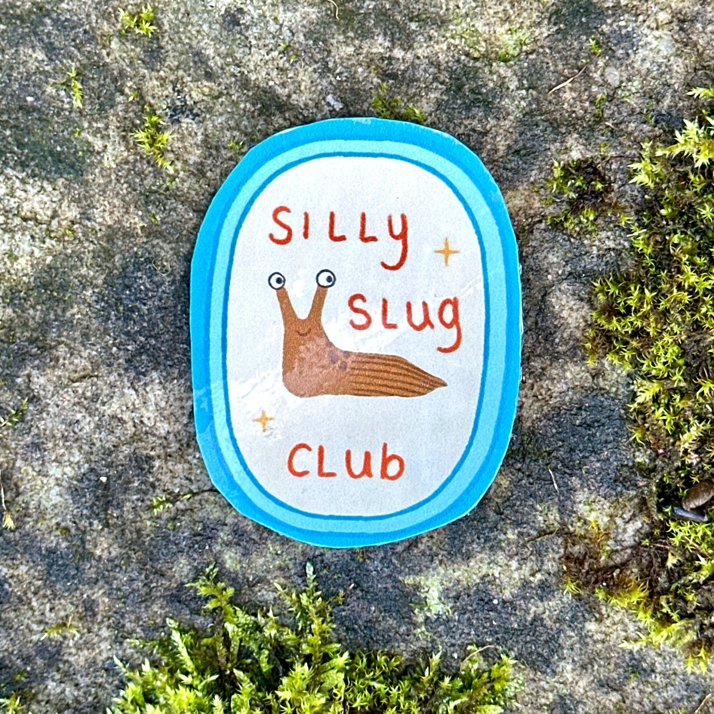 Silly Slug Club Sticker